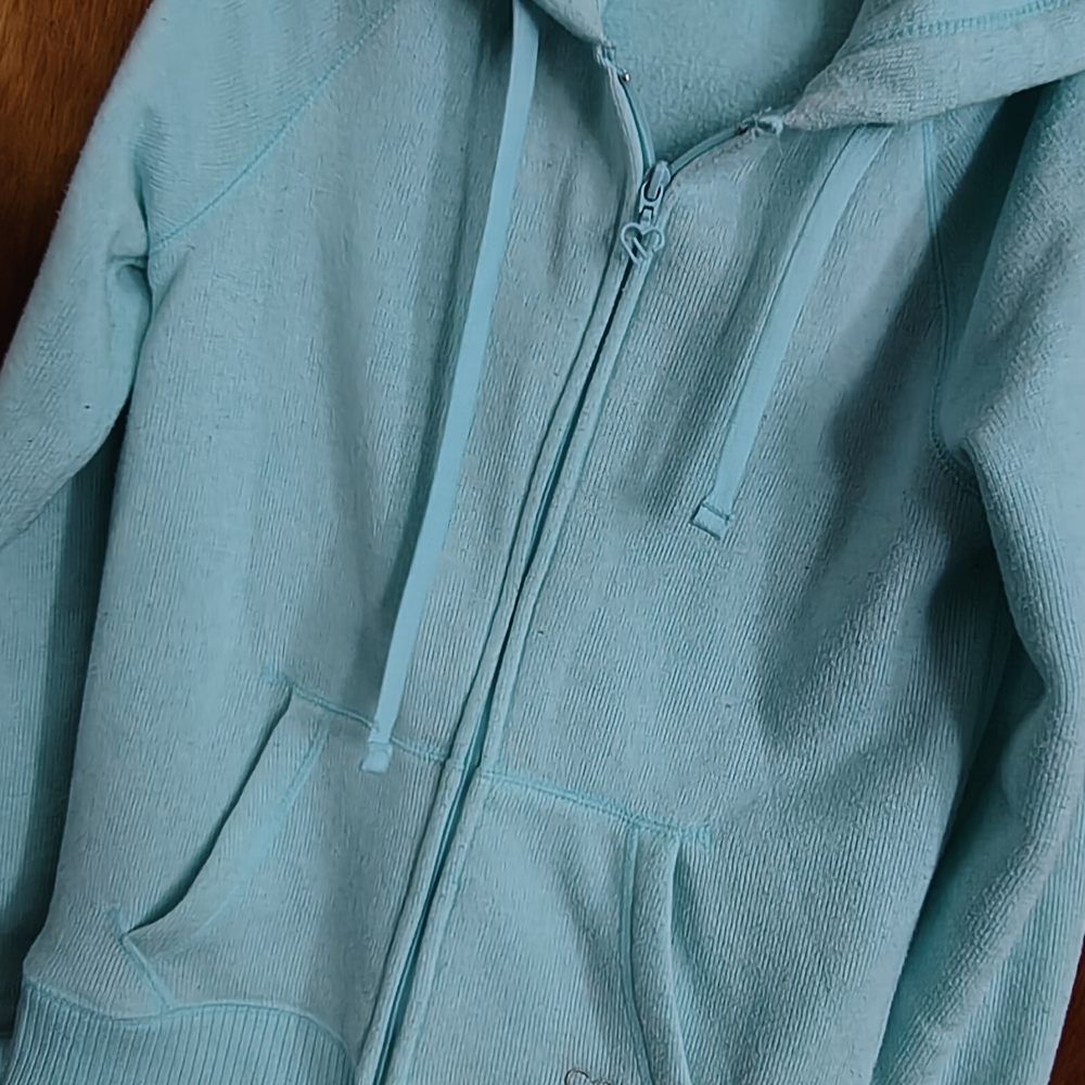 Aeropostale Mint Green Fleece Hoodie